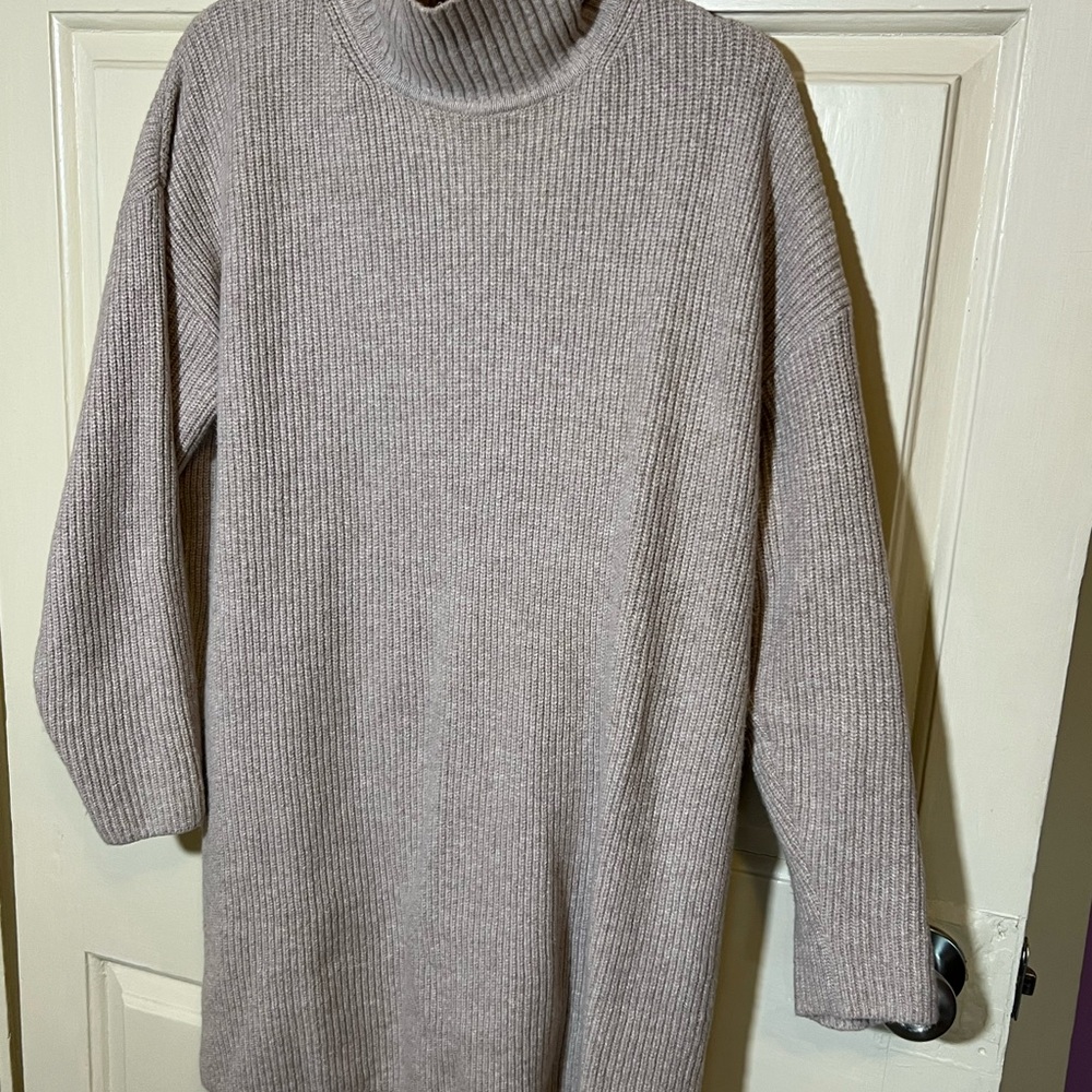 GAP Ribbed Knit Sweater Dress